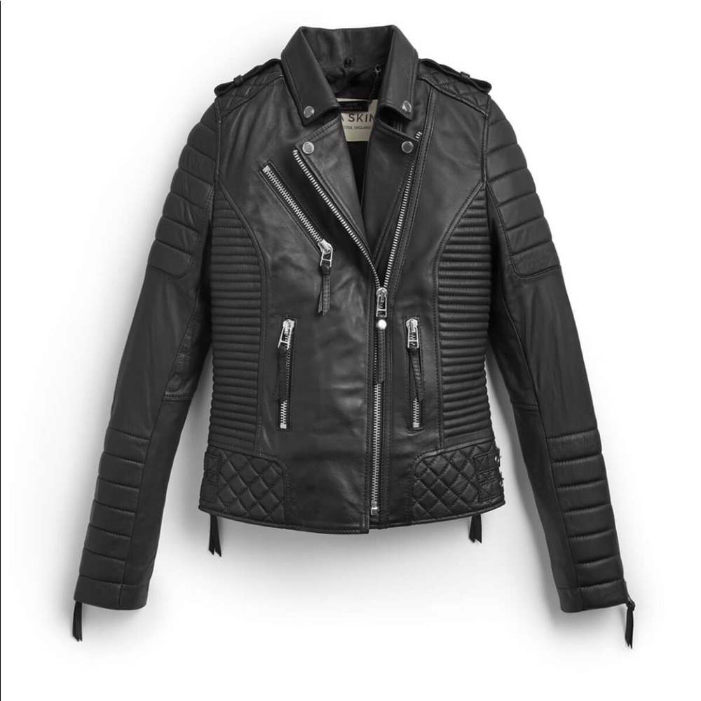 BODA SKINS Kay Michaels Genuine Leather Jacket